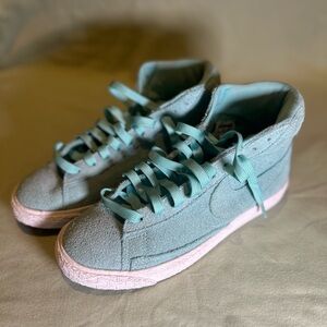 Women's Nike Blazers Teal Suede
